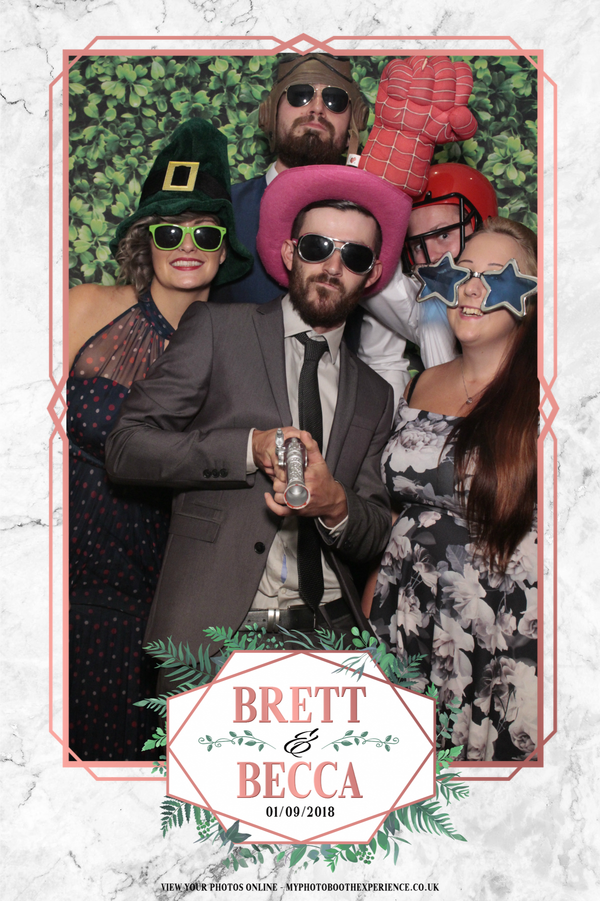 Brett & Becca's Wedding | View more photos from the event at gallery.myphotoboothexperience.co.uk/u/MyPhotoBoothExperienceLtd/Brett-Beccas-Wedding